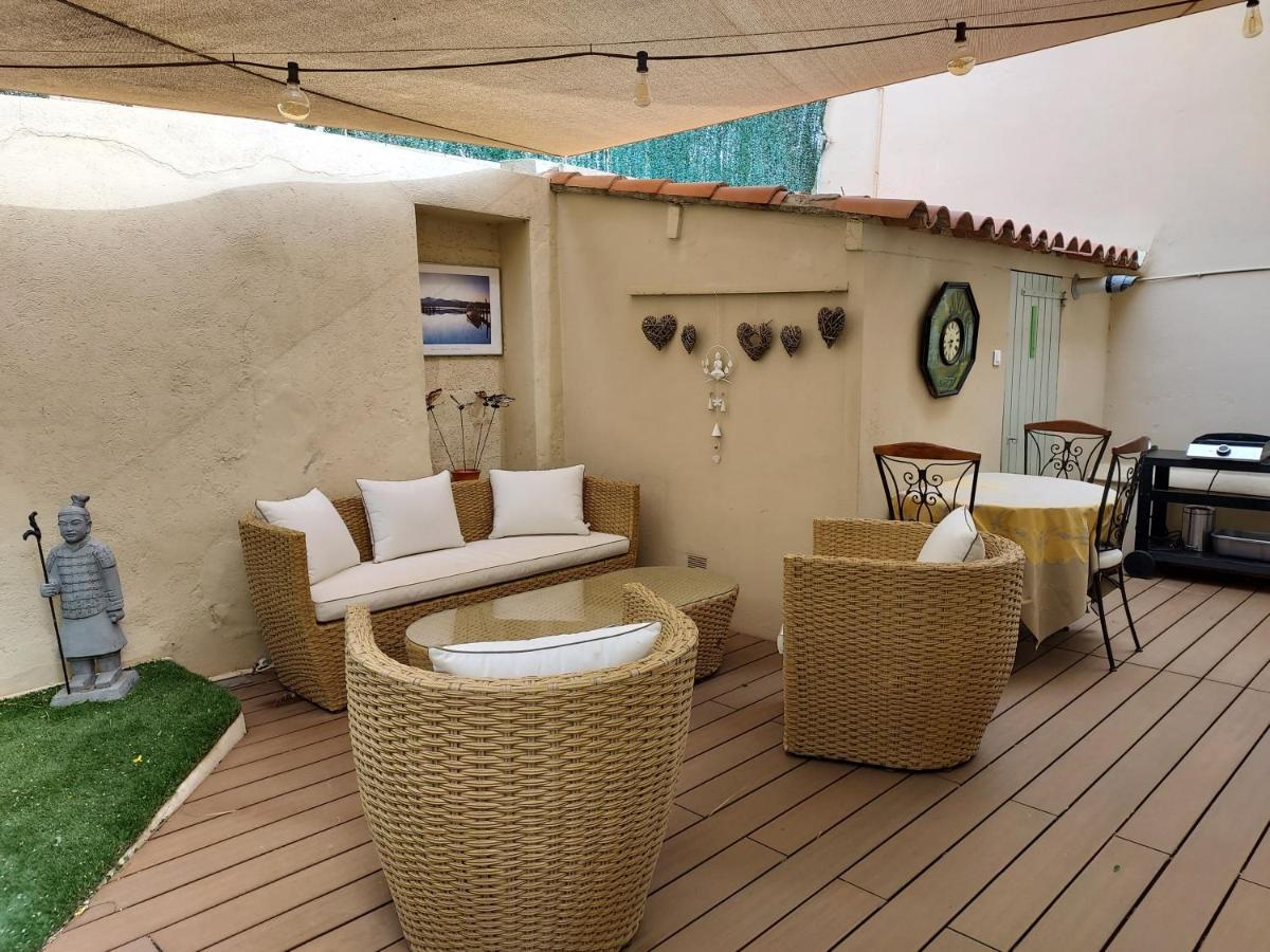 Rez-De-Chaussee Privatif Spacieux 3* D'Une Villa Centre Ville Hyères Dış mekan fotoğraf