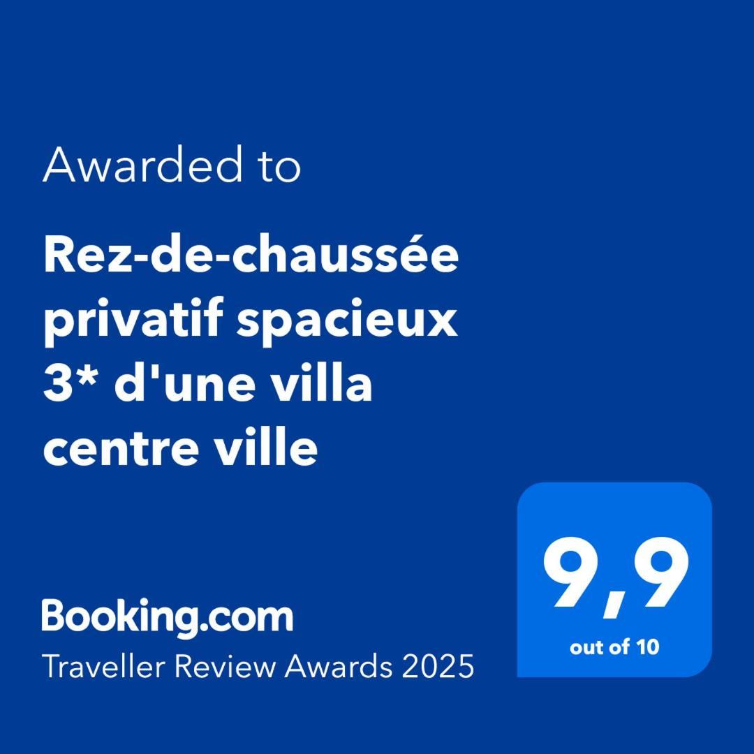 Rez-De-Chaussee Privatif Spacieux 3* D'Une Villa Centre Ville Hyères Dış mekan fotoğraf